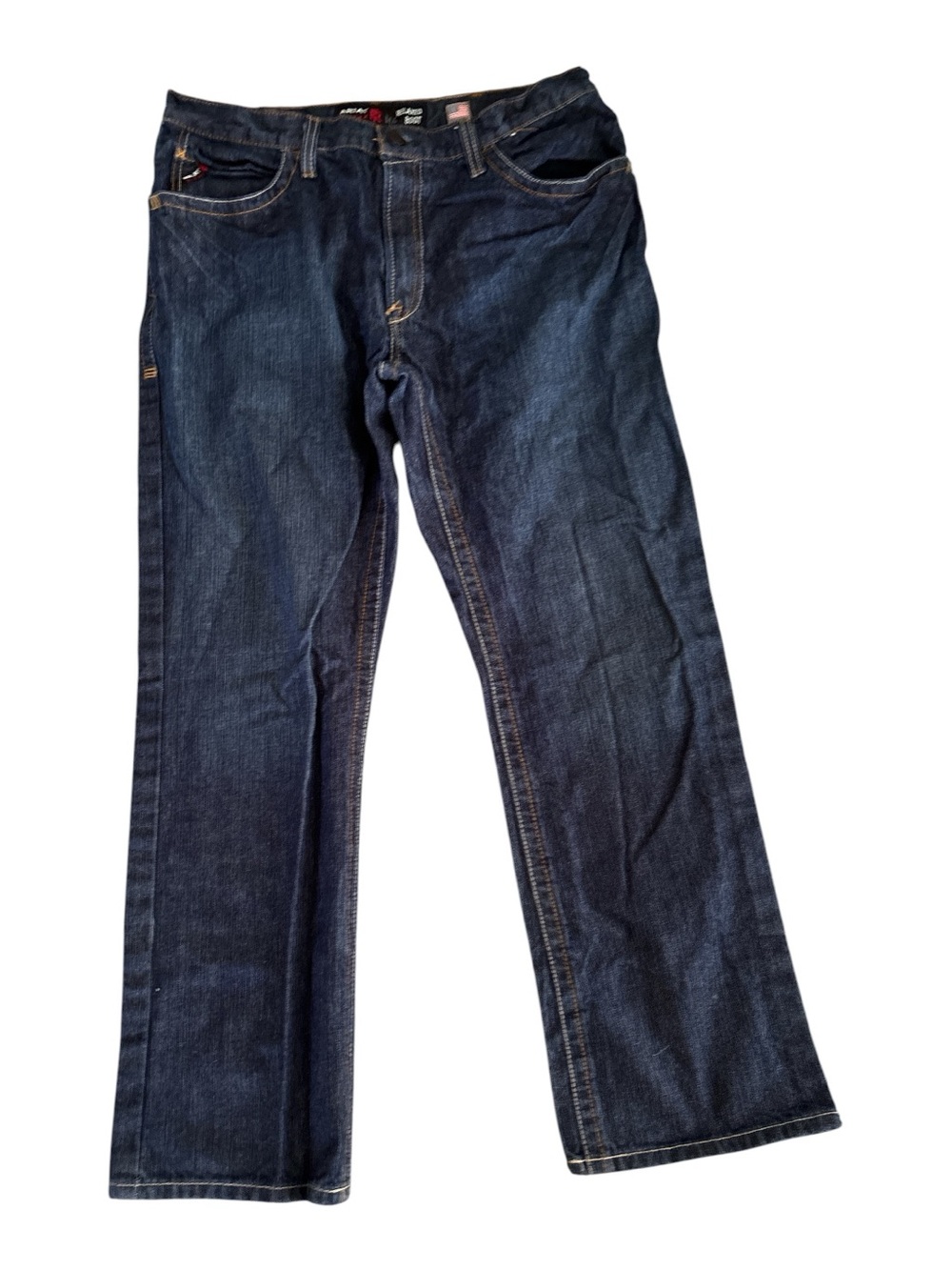 Ariat M4 FR Cat2 Dark Indigo Relaxed Bootcut Men's Jeans
